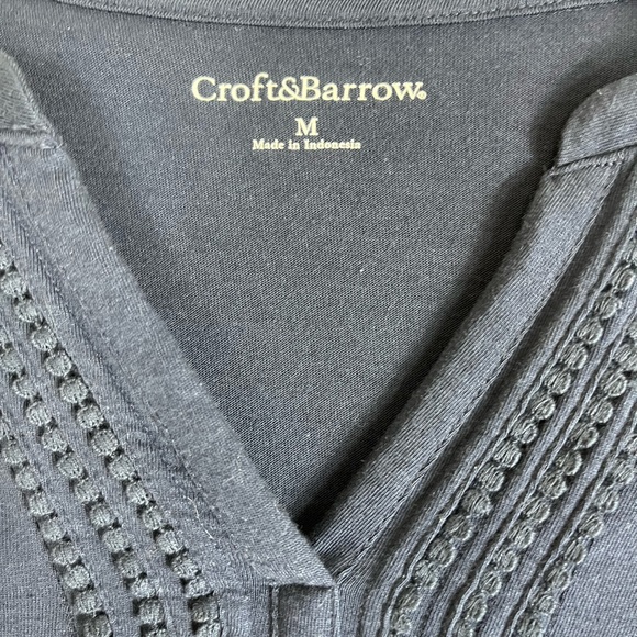 Navy Croft&Borrow 3/4 Length Shirt🌻 - Picture 3 of 3